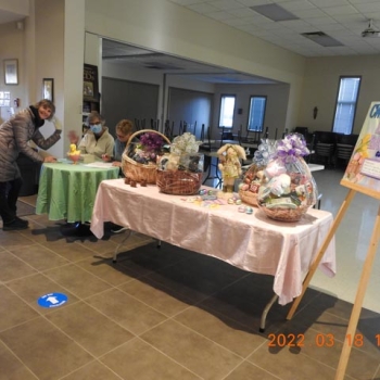 Easter Basket Raffle. CWL